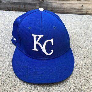 OC SPORTS Kansas City Royals Hat Men's MLB Mesh Blue Adjustable Baseball Cap​
